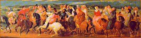 Thomas Stothard Stothard's depiction of the Canterbury Pilgrims